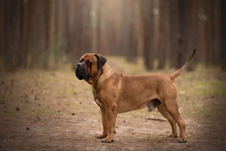 A boerboel egy dél-afrikai házőrző kutya, amely a masztiff típusba tartozik